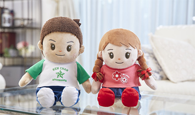 おしゃべりけんちゃんとおしゃべりみーちゃん