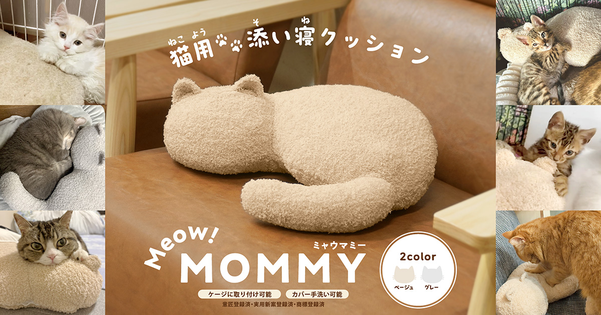 欲しいかどうかネコに聞いてみてネ！ハグ クッション (Sサイズ) ねこ肯定感｜抱きまくらMサイズ